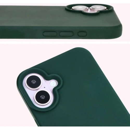 Kup Silikonové pouzdro Bizon Soft Case pro Apple iPhone 16 Plus tmavě zelené - BIZ6391 - {ean13} - Sklep Home Screen