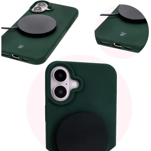 Buy Bizon Soft Case Apple iPhone 16 Plus dark green - BIZ6391 - {ean13} - Home Screen Store Europe