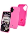 Bizon Soft Case Apple iPhone 16 fuchsia