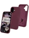 Bizon Soft Case Apple iPhone 16 sötét lila