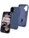 Bizon Soft Case Apple iPhone 16 sötétkék