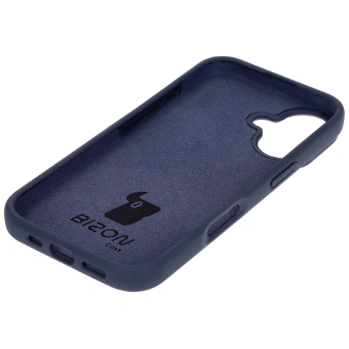 Kup Bizon Soft Case Apple iPhone 16 dunkelblau - BIZ6396 - {ean13} - Sklep Home Screen