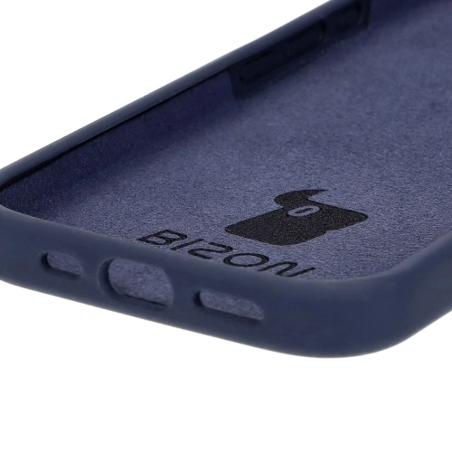 Kup Bizon Soft Case Apple iPhone 16 albastru închis - BIZ6396 - {ean13} - Sklep Home Screen