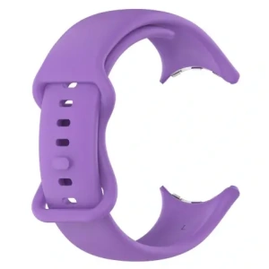 Kup Silikonowy pasek Bizon Strap Watch Silicone do Google Pixel Watch 3/Watch 2/Watch 1 41mm fioletowy - BIZ6398 - {ean13} - Sklep Home Screen