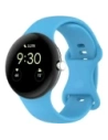 Silikonový pásek Bizon Strap Watch Silicone do Google Pixel Watch 3/Watch 2/Watch 1 41mm modrý