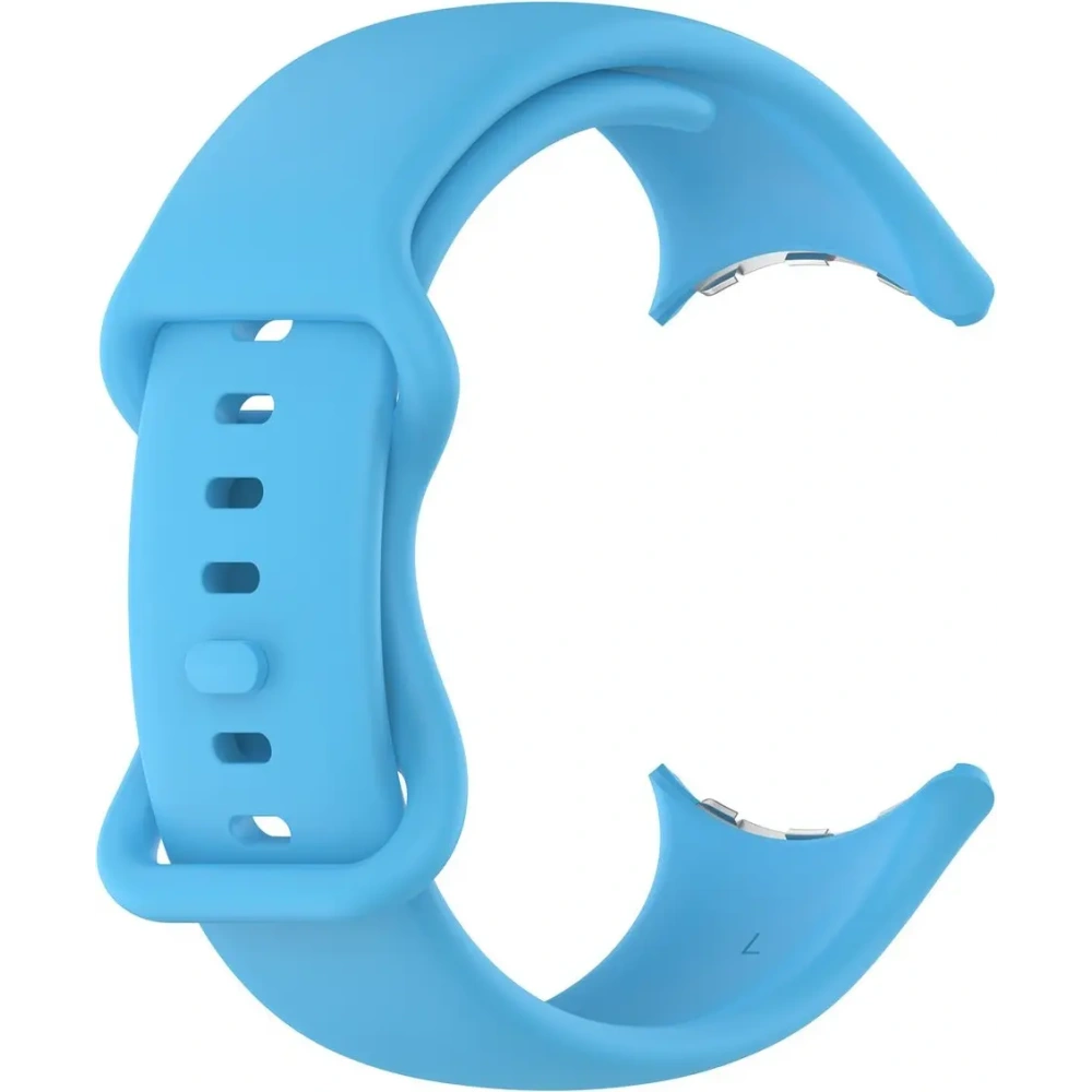 Silikonowy pasek Bizon Strap Watch Silicone do Google Pixel Watch 3/Watch 2/Watch 1 41mm niebieski