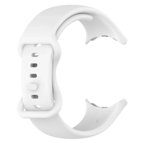 Kup Silikonový pásek Bizon Strap Watch Silicone do Google Pixel Watch 3/Watch 2/Watch 1 41mm bílý - BIZ6401 - {ean13} - Sklep Home Screen
