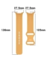 Buy Bizon Strap Watch Silicone Google Pixel Watch 3/Watch 2/Watch 1 41mm yellow - BIZ6402 - {ean13} - Home Screen Store Europe