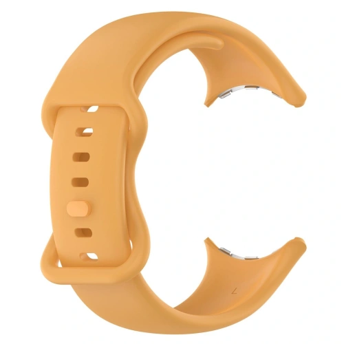 Buy Bizon Strap Watch Silicone Google Pixel Watch 3/Watch 2/Watch 1 41mm yellow - BIZ6402 - {ean13} - Home Screen Store Europe