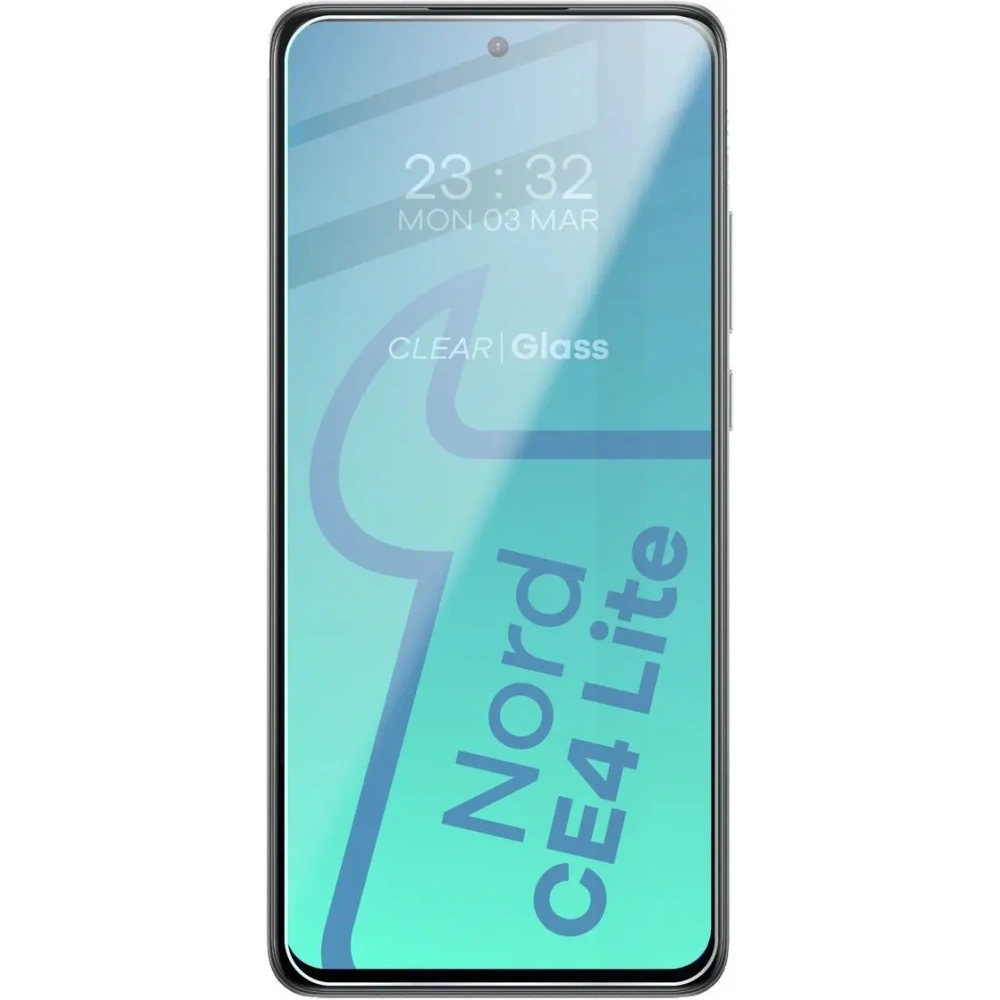 Etui + 2x szkło na ekran Bizon Case Clear Pack do OnePlus Nord CE4 Lite 5G przezroczyste