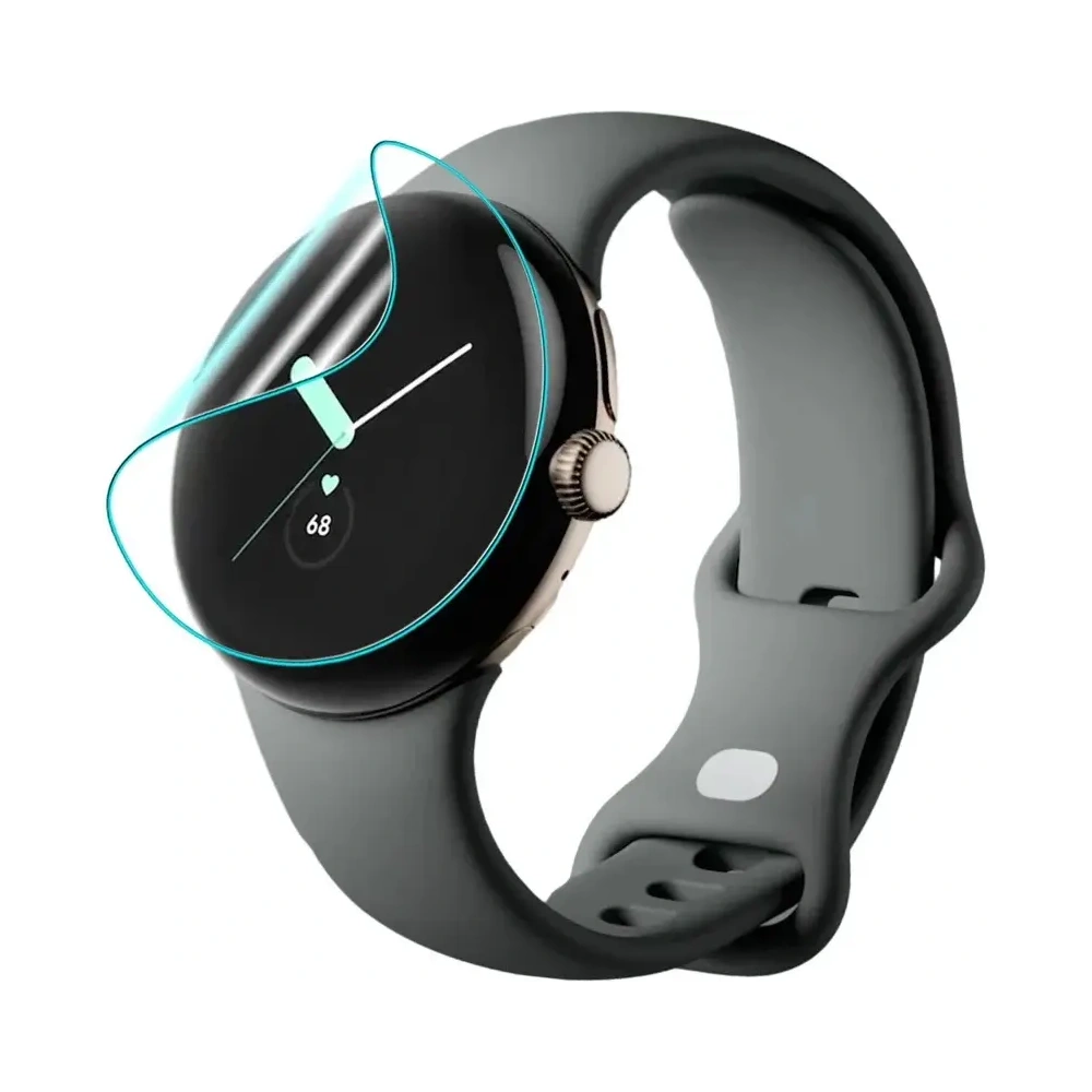 Folia hydrożelowa na ekran Bizon Glass Watch Hydrogel do Google Pixel Watch 3 41 mm [2 PACK]