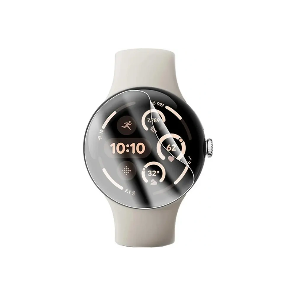 Folia hydrożelowa na ekran Bizon Glass Watch Hydrogel do Google Pixel Watch 3 41 mm [2 PACK]