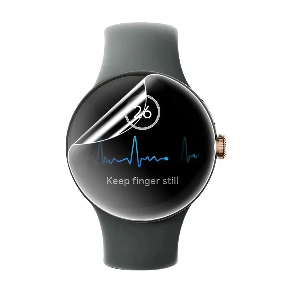 Folia hydrożelowa na ekran Bizon Glass Watch Hydrogel do Google Pixel Watch 3 45 mm [2 PACK]