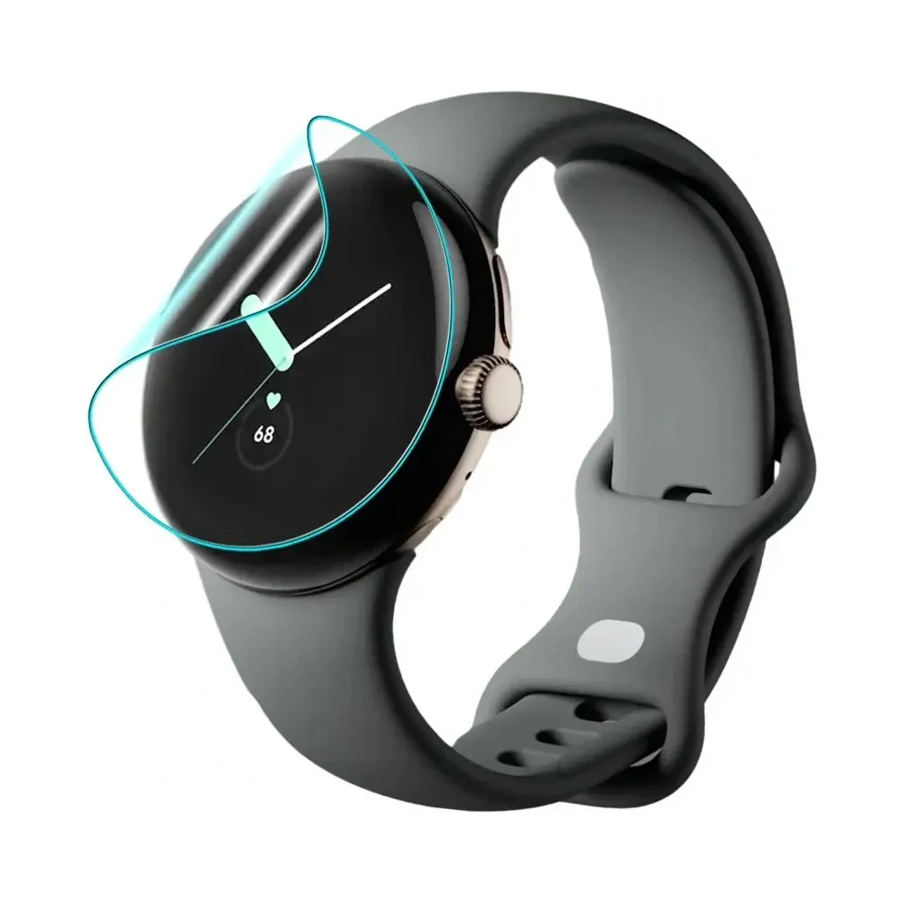 Folia hydrożelowa na ekran Bizon Glass Watch Hydrogel do Google Pixel Watch 3 45 mm [2 PACK]