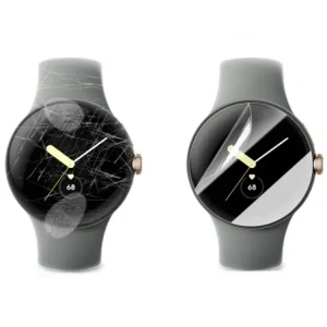 Fólie hydrogelová na displej Bizon Glass Watch Hydrogel do Google Pixel Watch 3 45 mm [2 PACK]