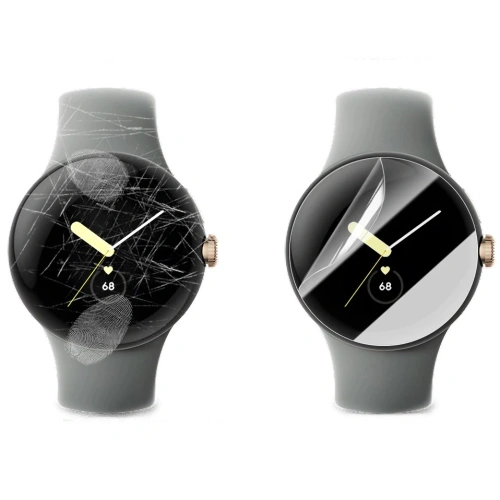 Buy Bizon Glass Watch Hydrogel Google Pixel Watch 3 45 mm [2 PACK] - BIZ6405 - {ean13} - Home Screen Store Europe