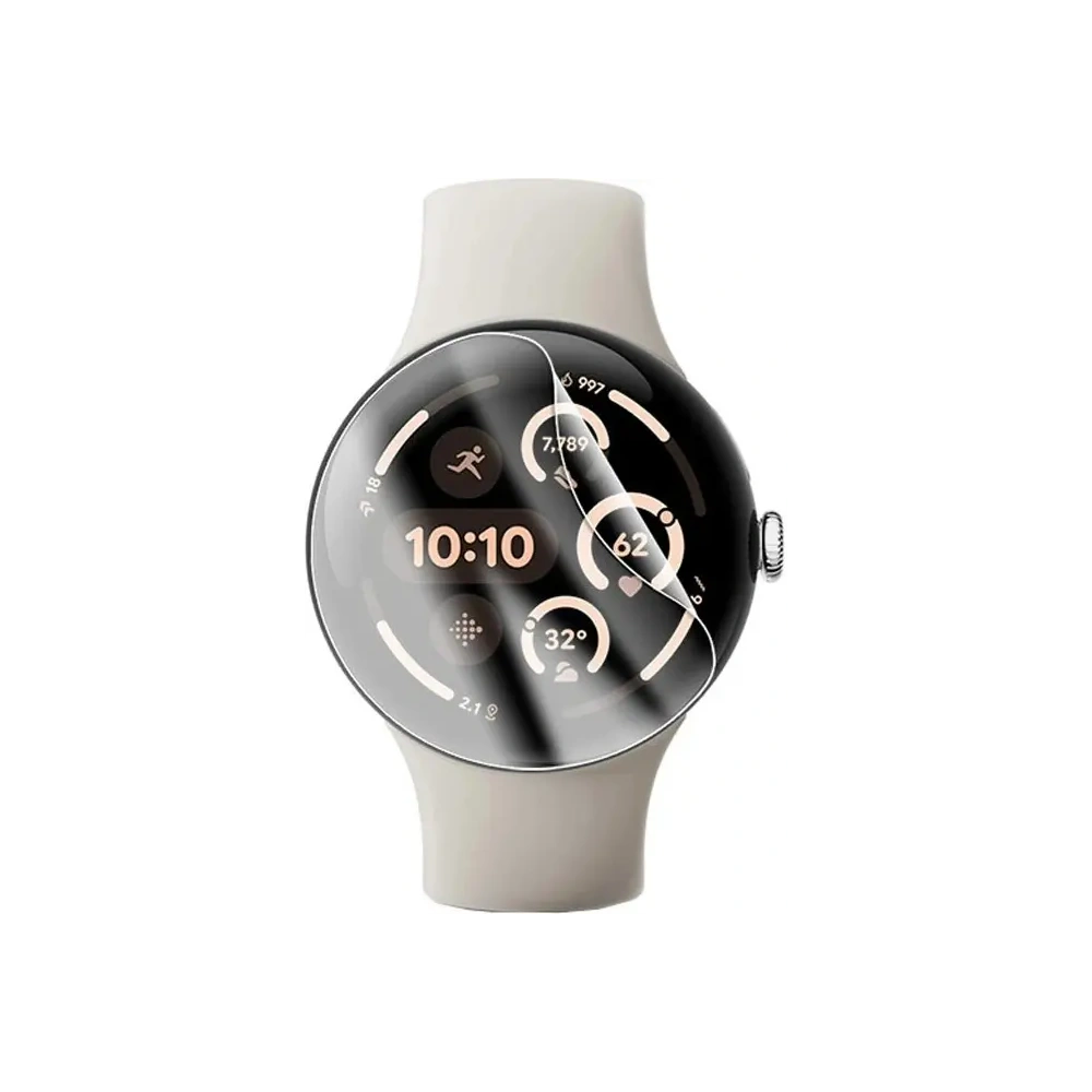 Folia hydrożelowa na ekran Bizon Glass Watch Hydrogel do Google Pixel Watch 3 45 mm [2 PACK]