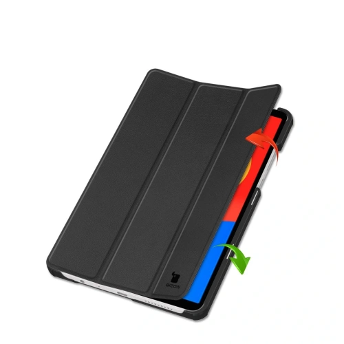 Kup Etui z klapką Bizon Case Tab Croc do Xiaomi Redmi Pad SE 8.7 czarne - BIZ6406 - {ean13} - Sklep Home Screen