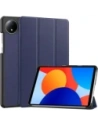 Etui z klapką Bizon Case Tab Croc do Xiaomi Redmi Pad SE 8.7 ciemnoniebieskie