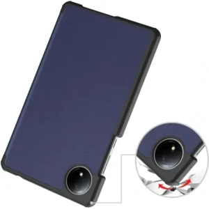 Kup Etui z klapką Bizon Case Tab Croc do Xiaomi Redmi Pad SE 8.7 ciemnoniebieskie - BIZ6409 - {ean13} - Sklep Home Screen