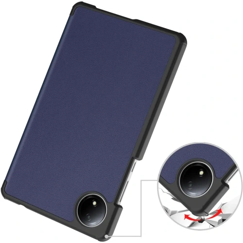 Kup Etui z klapką Bizon Case Tab Croc do Xiaomi Redmi Pad SE 8.7 ciemnoniebieskie - BIZ6409 - {ean13} - Sklep Home Screen
