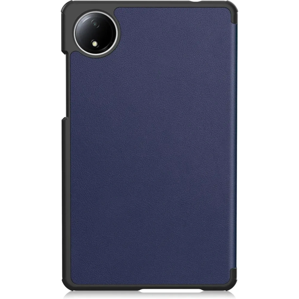 Etui z klapką Bizon Case Tab Croc do Xiaomi Redmi Pad SE 8.7 ciemnoniebieskie