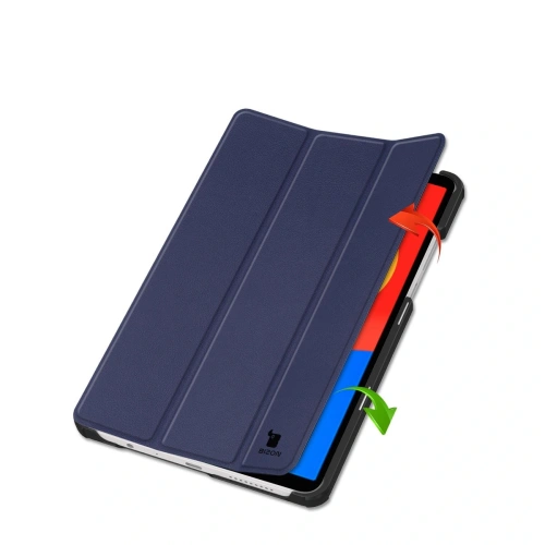 Kup Etui z klapką Bizon Case Tab Croc do Xiaomi Redmi Pad SE 8.7 ciemnoniebieskie - BIZ6409 - {ean13} - Sklep Home Screen