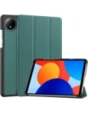 Etui z klapką Bizon Case Tab Croc do Xiaomi Redmi Pad SE 8.7 ciemnozielone