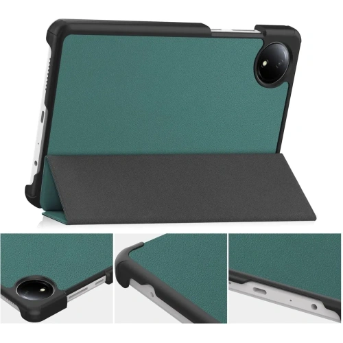 Kup Bizon Case Tab Croc Xiaomi Redmi Pad SE 8.7 dunkelgrün - BIZ6410 - {ean13} - Sklep Home Screen