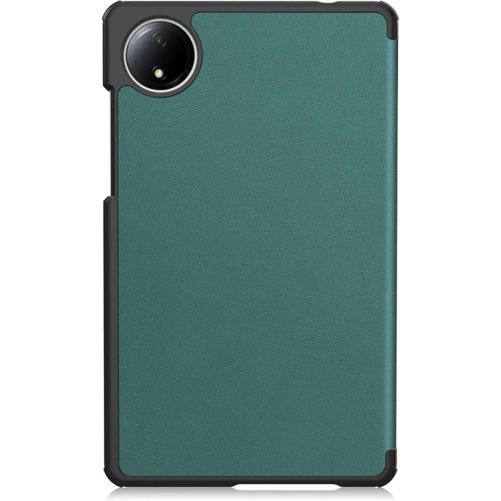 Etui z klapką Bizon Case Tab Croc do Xiaomi Redmi Pad SE 8.7 ciemnozielone