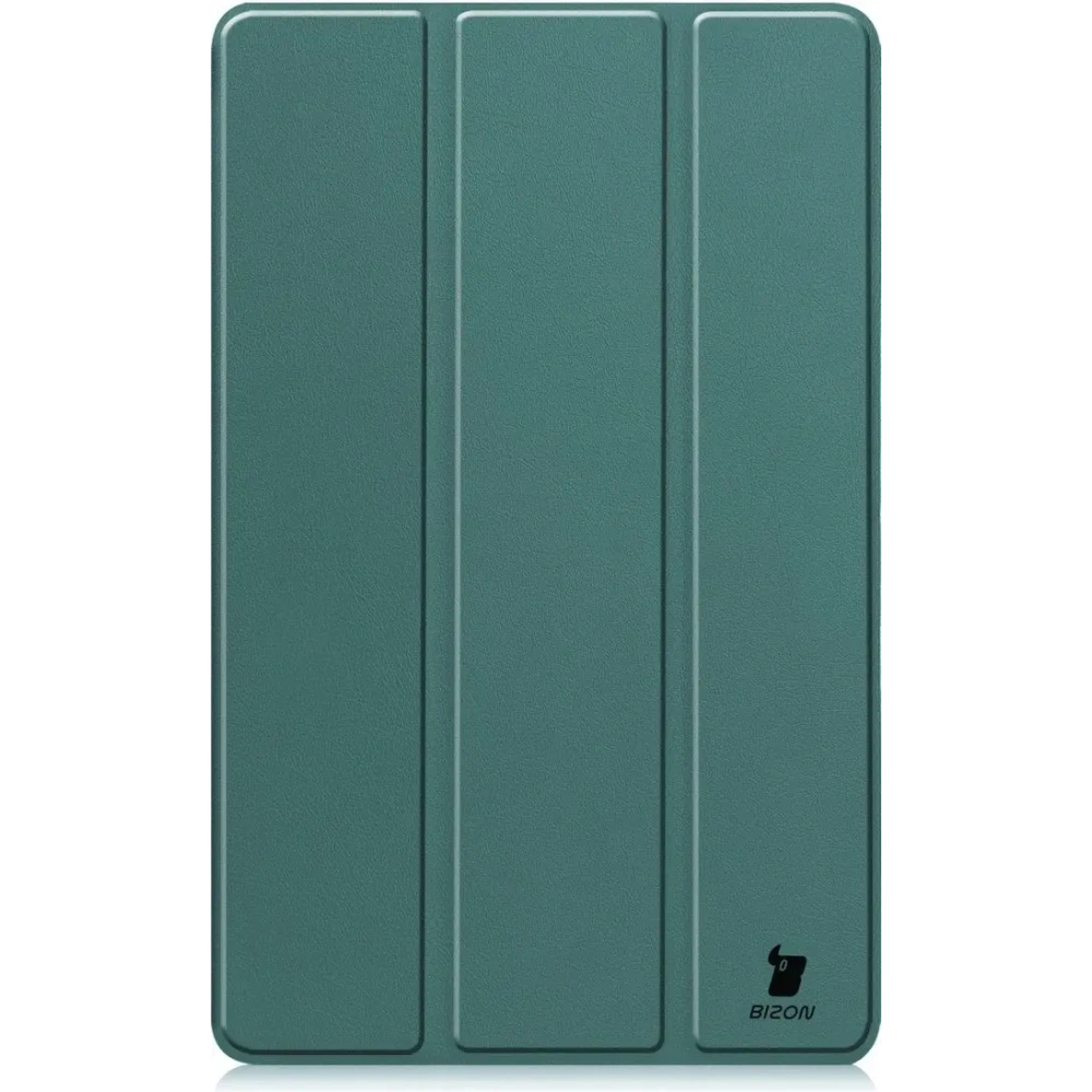 Etui z klapką Bizon Case Tab Croc do Xiaomi Redmi Pad SE 8.7 ciemnozielone
