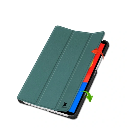 Kup Bizon Case Tab Croc Xiaomi Redmi Pad SE 8.7 dunkelgrün - BIZ6410 - {ean13} - Sklep Home Screen