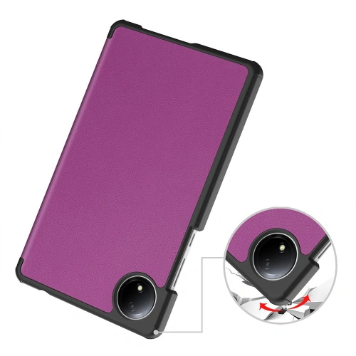 Kup Etui z klapką Bizon Case Tab Croc do Xiaomi Redmi Pad SE 8.7 tmavě fialové - BIZ6413 - {ean13} - Sklep Home Screen