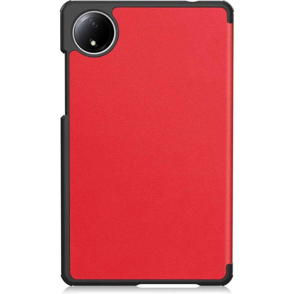 Etui z klapką Bizon Case Tab Croc do Xiaomi Redmi Pad SE 8.7 czerwone