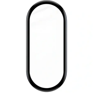 Szkło hybrydowe Bizon Glass Watch Edge Hybrid do Xiaomi Smart Band 9 / 9 NFC czarne