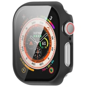 Kup Etui ze szkłem do zegarka Bizon Case+Glass Watch do Apple Watch 10 42mm czarne - BIZ6417 - {ean13} - Sklep Home Screen
