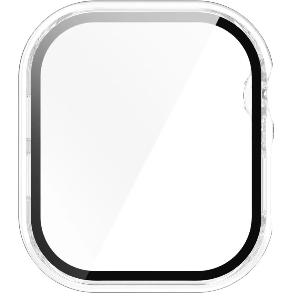 Etui ze szkłem do zegarka Bizon Case+Glass Watch do Apple Watch 10 / 11 42mm przeźroczyste