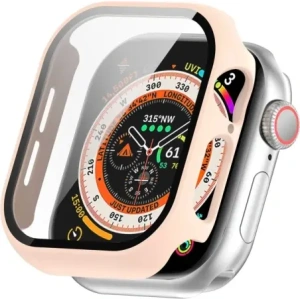 Kup Etui ze szkłem do zegarka Bizon Case+Glass Watch do Apple Watch 10 42mm różowe - BIZ6423 - {ean13} - Sklep Home Screen