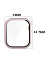 Kup Etui ze szkłem do zegarka Bizon Case+Glass Watch do Apple Watch 10 42mm jasnoróżowe - BIZ6424 - {ean13} - Sklep Home Screen