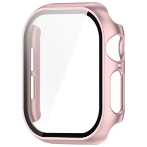 Kup Etui ze szkłem do zegarka Bizon Case+Glass Watch do Apple Watch 10 42mm jasnoróżowe - BIZ6424 - {ean13} - Sklep Home Screen