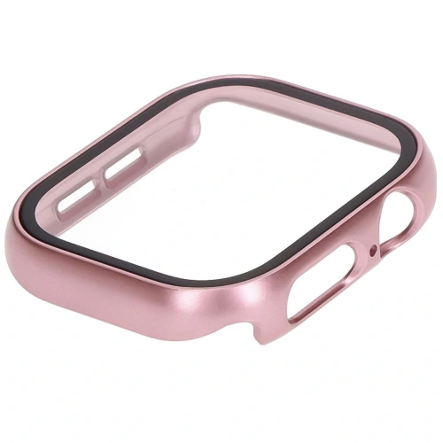 Kup Etui ze szkłem do zegarka Bizon Case+Glass Watch do Apple Watch 10 42mm jasnoróżowe - BIZ6424 - {ean13} - Sklep Home Screen
