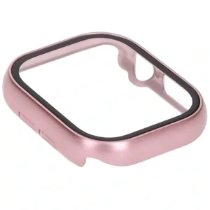 Kup Etui ze szkłem do zegarka Bizon Case+Glass Watch do Apple Watch 10 42mm jasnoróżowe - BIZ6424 - {ean13} - Sklep Home Screen