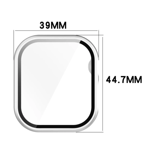 Kup Etui ze szkłem do zegarka Bizon Case+Glass Watch do Apple Watch 10 42mm srebrne - BIZ6426 - {ean13} - Sklep Home Screen
