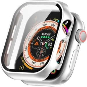 Kup Bizon Case+Glass Uhr Apple Uhr 10 42mm silber - BIZ6426 - {ean13} - Sklep Home Screen