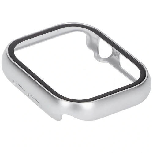 Kup Etui ze szkłem do zegarka Bizon Case+Glass Watch do Apple Watch 10 42mm srebrne - BIZ6426 - {ean13} - Sklep Home Screen