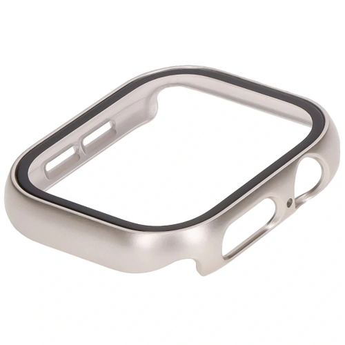 Kup Etui ze skla na hodinky Bizon Case+Glass Watch do Apple Watch 10 42mm šampaňské - BIZ6427 - {ean13} - Sklep Home Screen