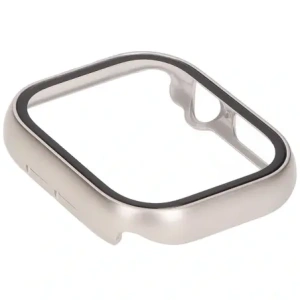 Kup Etui ze szkłem do zegarka Bizon Case+Glass Watch do Apple Watch 10 42mm szampańskie - BIZ6427 - {ean13} - Sklep Home Screen