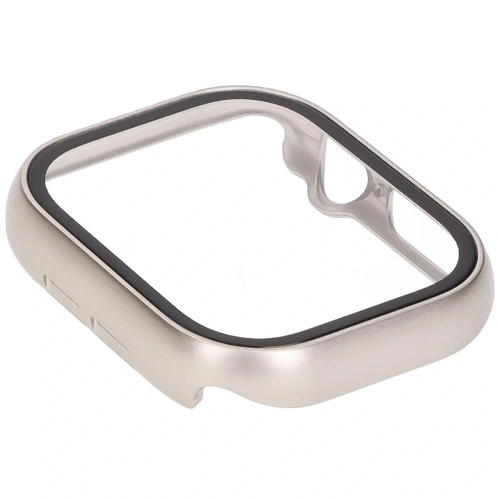 Kup Etui ze skla na hodinky Bizon Case+Glass Watch do Apple Watch 10 42mm šampaňské - BIZ6427 - {ean13} - Sklep Home Screen