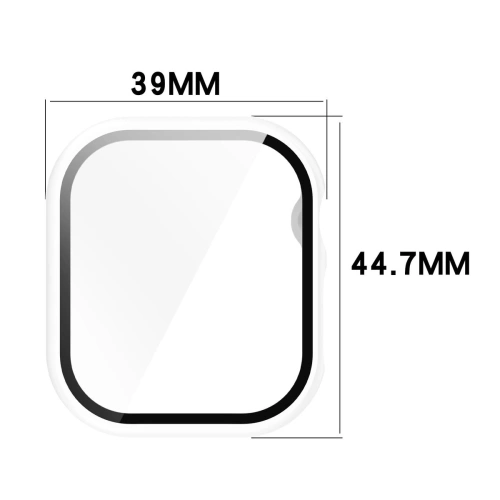 Kup Etui ze szkłem do zegarka Bizon Case+Glass Watch do Apple Watch 10 42mm białe - BIZ6428 - {ean13} - Sklep Home Screen