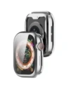 Etui z osłoną ekranu Bizon Case Watch Felipe do Apple Watch 10 (42mm) srebrne